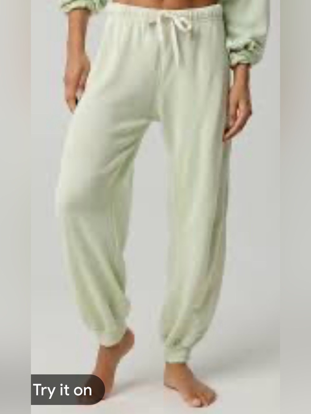 Aerie Womens Ment color Drawstring Jogger Pants L